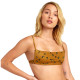 RVCA Γυναικείο μαγιό Chitah Top - Printed Bralette Bikini Top